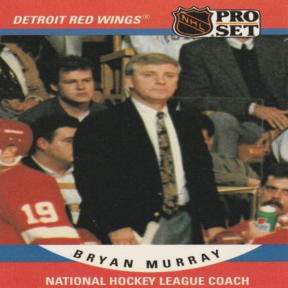 Bryan Murray - 1990 Pro Set Hockey Card
